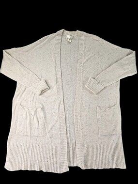 Ruby Moon Women's Oatmeal Cardigan Size L  *(39)